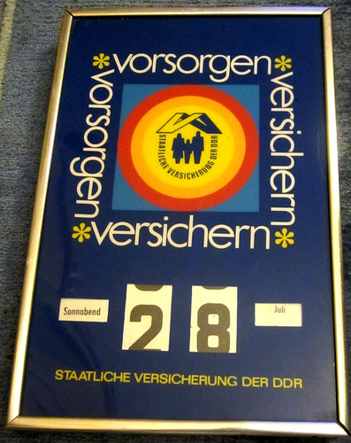 Ddr drehkalender staatliche - ddr,