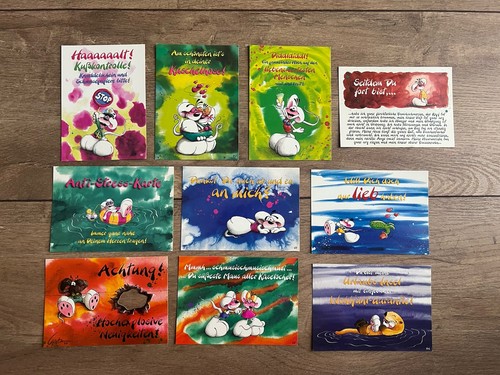 Diddl postkarten sammlung - diddl,