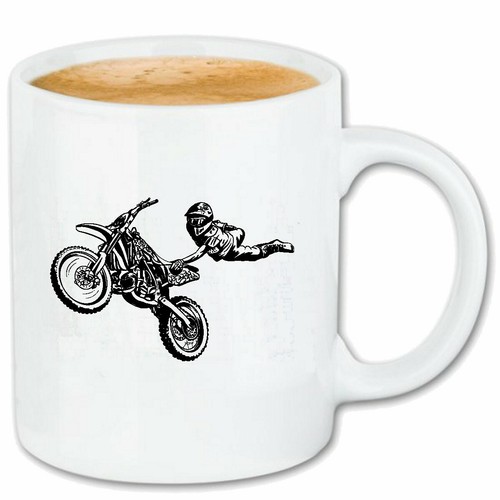 Kaffeetasse motocross - kaffeetasse,