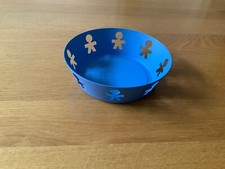 Alessi Girotondo  Schale Brotkorb Schüssel blau Design King Kong