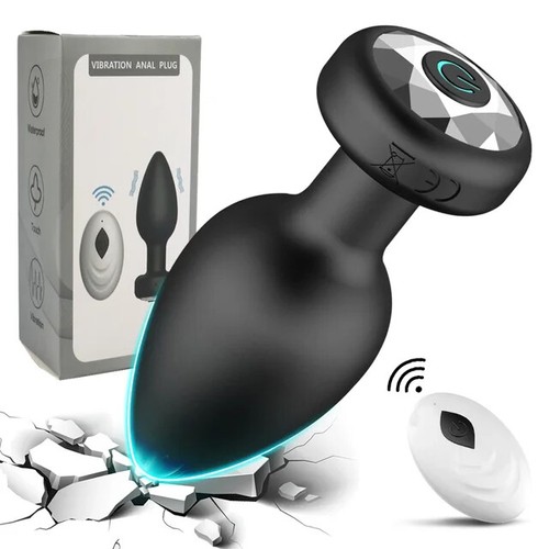 Anal plug vibrator klitoris - plug,