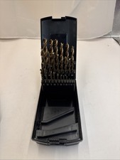 Famag Spiralbohrer Set für Holz, 25-teilig, HSS, Holzbohrer 1-13 mm, mit Box