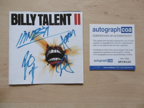 Billy talent band original - talent,