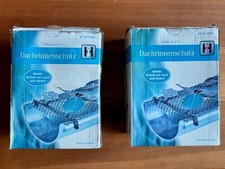 HI Dachrinnenschutz Dachrinnen-Abdeckung Laubschutz Laubfänger + Klammern 12 m