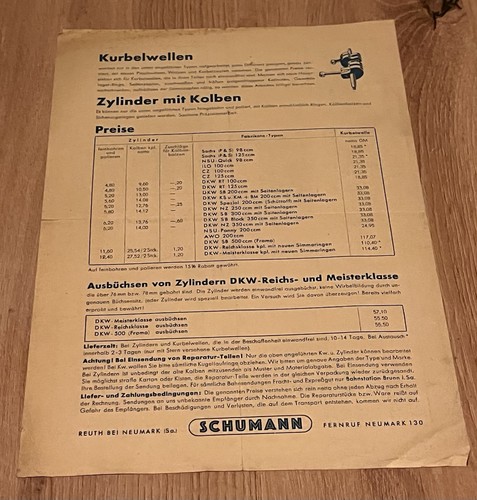 Dkw nsu awo schumann - dkw,