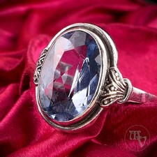 Art Déco ~1920 Damenring mit