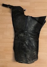 Westernchaps/Longchaps Leder schwarz Gr. S