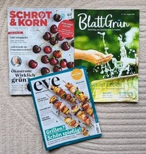 SCHROT & KORN 07/2024 Zeitschrift eve BIO MAGAZIN Nr. 4 BlattGrün JULI AUGUST 24
