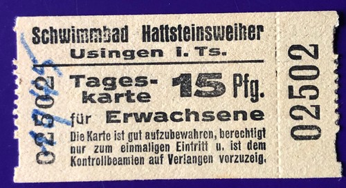 Alte eintrittskarte ticket - alte,