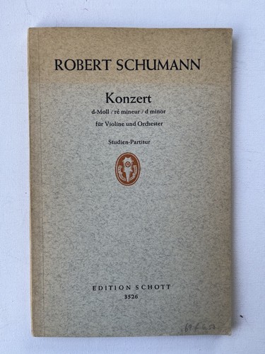 Noten schumann konzert - noten., schumann.