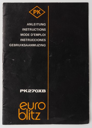 Kurzanleitung pk270xb euro - kurzanleitung,