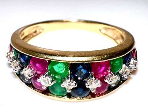 Ring 585 gold ct - 585, 0.20
