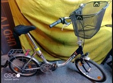 Klappfahrrad 20 Zoll _Mifa, 3G Gripschift, LED Licht+ Korb_w.Neu