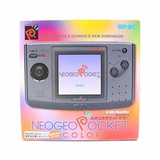 Neo Geo Pocket Color Konsole #Anthracite / Carbon Black JAP mit OVP Top Zustand