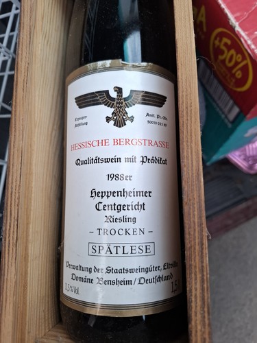 Sammlerflasche wein 1988 - sammlerflasche,