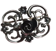 Schöne alte Brosche 925