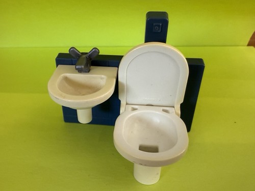 Playmobil toilette waschbecken - toilette,