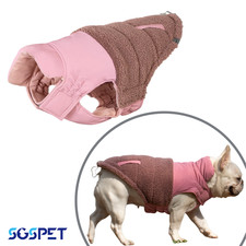 Hundemantel Winterjacke Winddichte Hundeweste Reflektierender Rosa