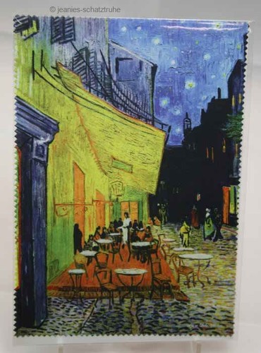 Brillenputztuch van gogh cafe - van, "cafe
