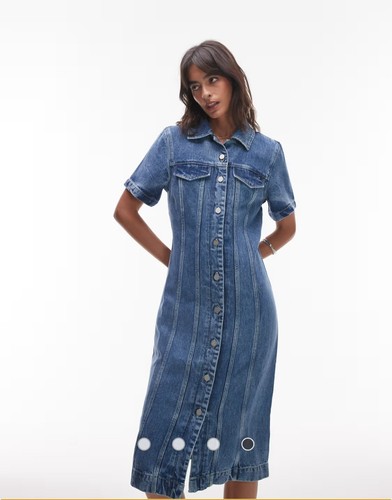 Tommy hilfiger denim midi - tommy,