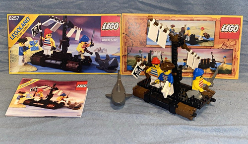 Lego 6257 castaway raft - lego,