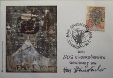 SOS Kinderdorf Künstlerbrief Staudacher 1999 A-329