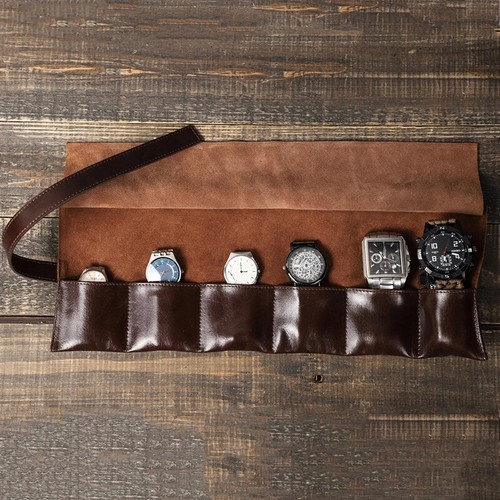 Luxus fächer uhrenroll etui - 6,