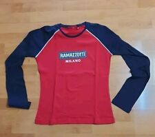 Longsleeve  Ramazzotti Langarmshirt Rundhalsausschnitt Rot Größe M Damen