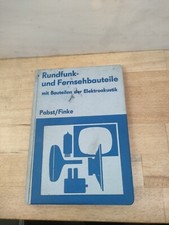 DDR Fachbuch, Rundfunk- und Fernsehbauteile, Papst/Fricke