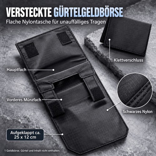 Versteckte gürteltasche - versteckte,