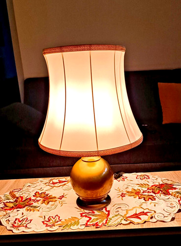 Alte tischlampe - alte,