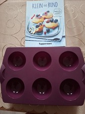 Tupperware Tupcakes Muffin Backform Silikon Antihaft mit Rezeptheft 