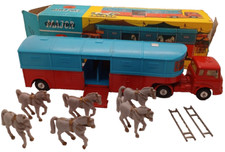 BEDFORD CIRCUS CHIPPERFIELDS HORSE TRANSPORTER CORGI MAJOR TOYS 1130 OVP BOX