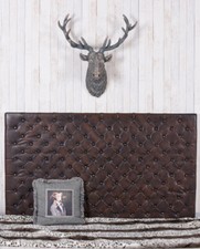 Polsterkopfteil 180cm Betthaupt Wandpolster Chesterfield Kopfende Bettkopfteil