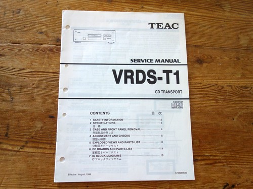 Teac vrds original - vrds-t1,
