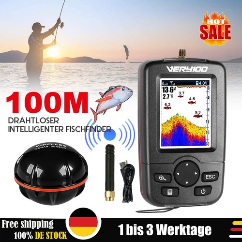 100m handheld fischfinder - 100m,