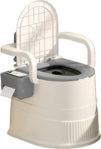 Tragbare campingtoilette mit - tragbare,