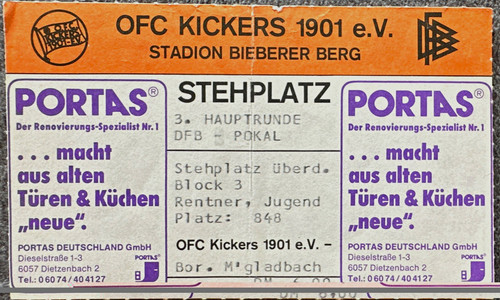 Ticket ofc kickers 1901 v - ofc,