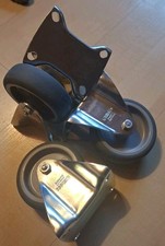 4 x  Blickle Schwerlastrollen