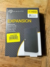 Seagate Expansion 1TB HDD Tragbar - Schwarz (STKM1000400) externe Festplatte 