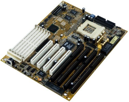 Retro vintage mainboard - retro,