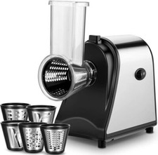 5 in1 Kartoffelreibe Elektrische Gemüseschneider Küchenreibe Gemüsereibe250W