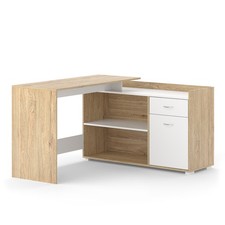 Eckschreibtisch vicco noira - eckschreibtisch,