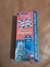 Grundwortschatz Englisch Grammatik-Fibel 600 Lernkarten mit Vokabeln und Beisp. 
