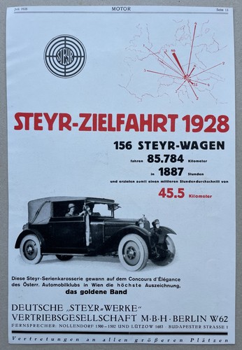 Steyr zielfahrt typ xii - zielfahrt,