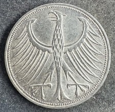 5 Mark 1967 F BRD Silberadler