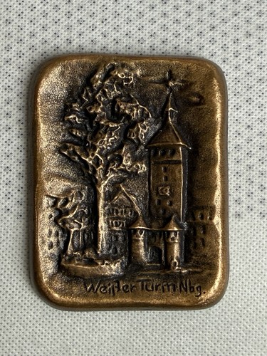 Wandrelief weißer turm - weißer,