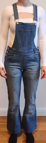 Latzhose heidi klum blau - latzhose,