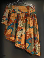 Damen Trachten Rock Wickelrock mehrfarbig gemustert ca. Gr. 46