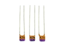 3x Keramik-Kondensator 4,7nF 63V-,RM 5 (Kerko,Scheibenkondensator)I199